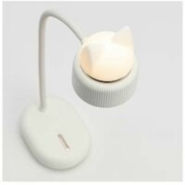 Fleksibel klemmelampe med nattlys / Med USB-oppladbart batteri