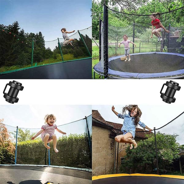 12 stk trampolinedeksel Cap trampolin cap Stangbeskyttelse Tilbehør til trampoline