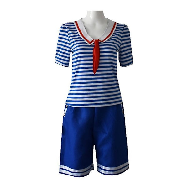 Stranger Things Robin Scoops Ahoy Cosplay Halloween Kostyme Uniform Fintøy For Kvinner Voksne FPDM Menn Menstruation XXL