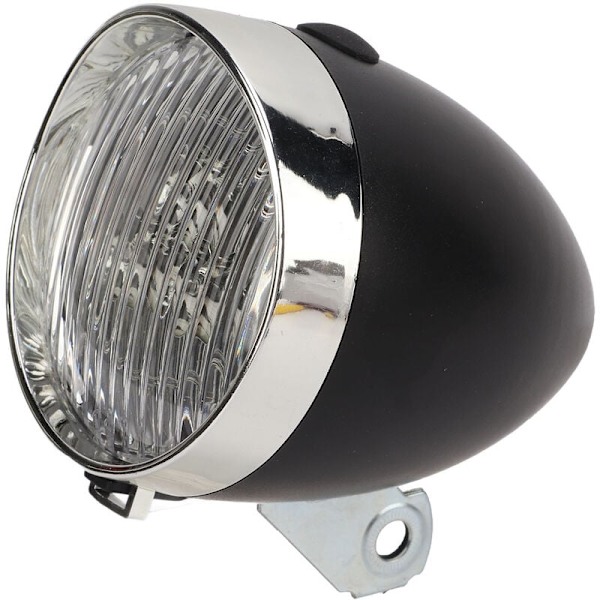 Retro sykkel 3LED frontlykt vintage sikkerhetsvarsling natt L