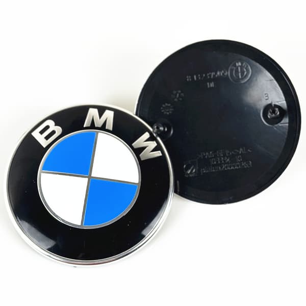 Emblem Motorhjelm Logo til Thunder sort og hvid Thunder black and white 82MM hood