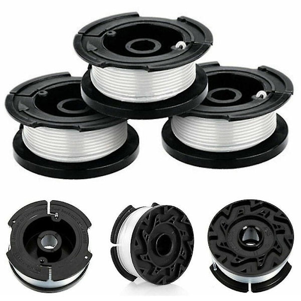Oransje Beskyttelsesdeksel til Kantklipper + Spole & Tråd for Black & Decker GLC3630L GLC3630L20 Hagetrimmer Plendeler