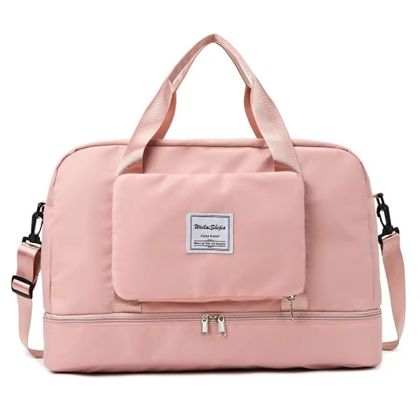 Sammenleggbar weekendbag Reisebag Sportsbag - Perfekt pink