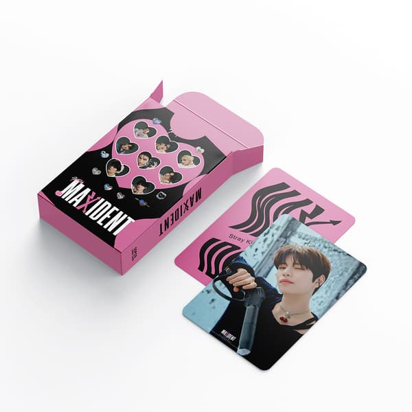 55 KORT SKIDS LOMO KPOP STRAY KIDS MAXl SK MAXIDENT LOMO
