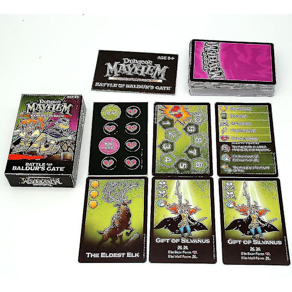 Bordspelet Dungeon Mayhem Dungeons Of Chaos Full English Monster Madness Strategispel Dungeon Expansion