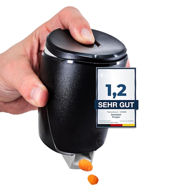 Automatisk Snacksdispenser Håll Dina Fingrar Rena Snacksdispenser för Torkad Frukt White