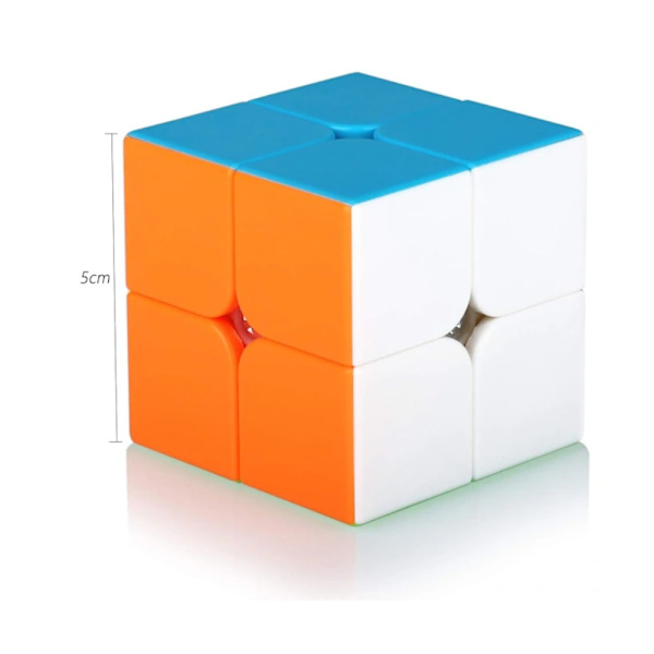 Speed Cube 2x2 2x2x2 Stickerless Magic Puzzle Magic Speed Cube 2X2X2