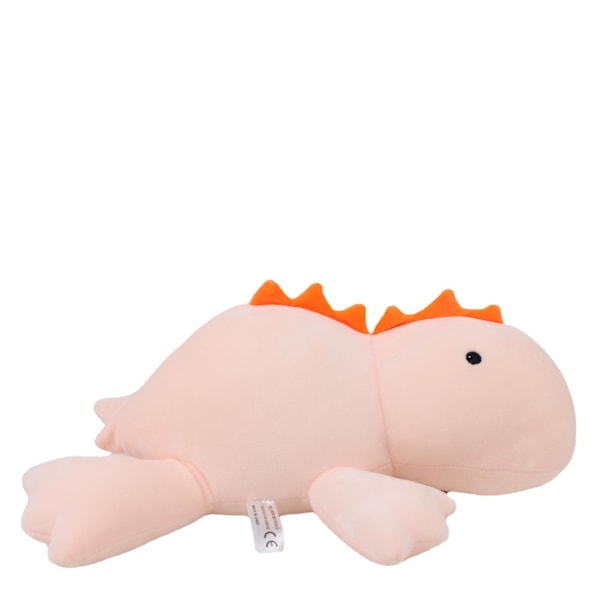 Erittäin pehmeä dinosaurus painotettu pehmolelu, halattava pehmolelu lapsille, söpö ja lämmin pehmotyyny, pinkki 45 cm