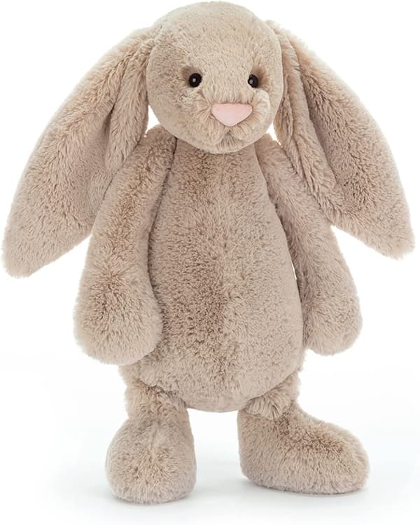 Jellycat Beige Bashful Kanin, Beige 36cm