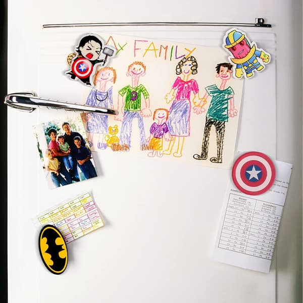 10 Refrigerator Magnets, Superhero Magnet, Refrigerator Acrylic Magnet K