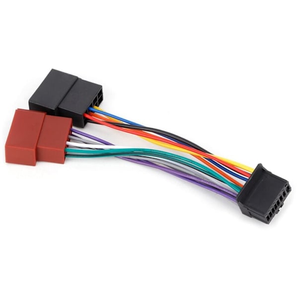 Bil stereo kabelsele Port 16 pin til mini ISO 8 pin kontakt kabel for Pioneer 2003 og nyere