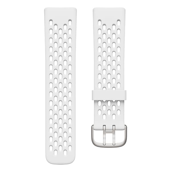 Fitbit Charge 5 armband sport silikon 3-pack Turkos/Korall/Vit