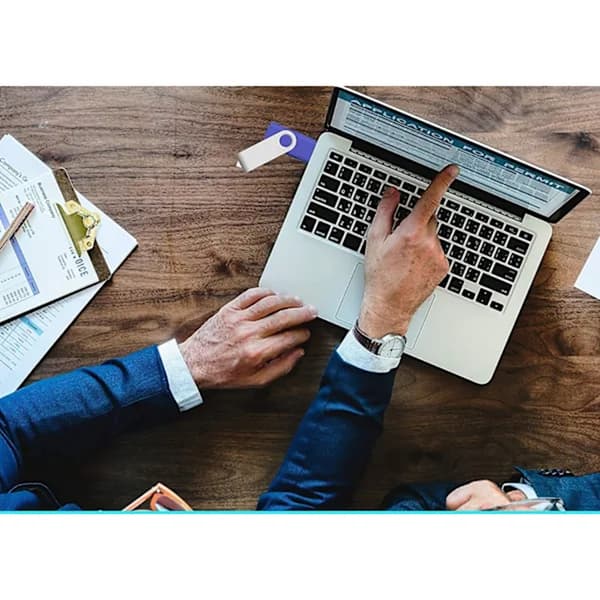 Flashdrev etui USB etui USB holder opbevaringstaske til USB-drev Elektronisk tilbehør Organizer til USB-drev, USB etui, thum