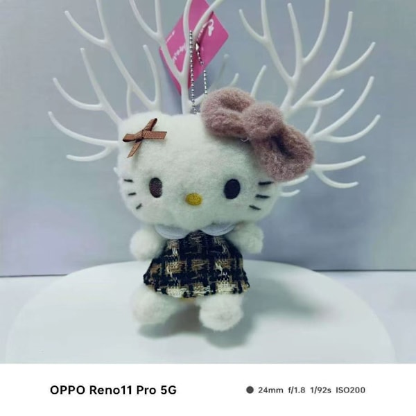 Japanilainen söpö Cardcaptor Sanrio Kuromiya Cinnamon Dog -pehmolelu riipus nuken koriste Kitten KT