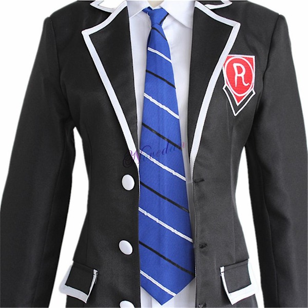 Anime Date A Live Itsuka Shido Cosplay Kostyme Prinsesse Yatogami Tohka Tokisaki Kurumi Skoleuniform Syntetisk Parykk Hår Menn Gutt Itsuka Shido Parykk Itsuka ShidoWig M