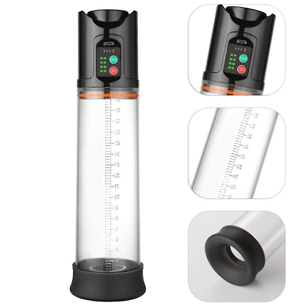 Elektrisk vakuumpump luftsugkopp för bakbensmassage USB-uppladdningsbar fysioterapi muskelavslappning träningsverktyg