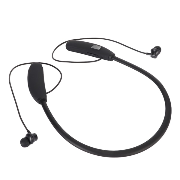 Trådløse sportsøretelefoner IPX5 Vandtætte støjreduktion HiFi Stereo Plug in Card Bluetooth Nakkebånd Hovedtelefoner