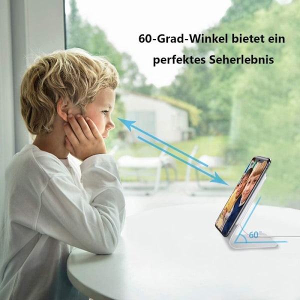 Ställ för MagSafe-laddare, FULAIM aluminium MagSafe-hållare, kompatibel