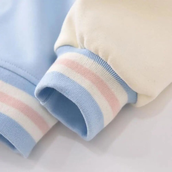 Kawaii Sanrio Cinnamoroll Baseballuniform för flickor, Anime Tecknad Jacka, Söt och Härlig Jacka, Vår och Höst, Barnkläder Cinnamoroll Cinnamoroll 150CM