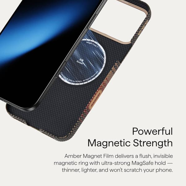 for iPhone 17 Pro Max Case 6.9\" with Camera Control Button, MagSafe Compatible, Ultra-Thin Case with No-Case Feel, 1500D Aramid Fiber W