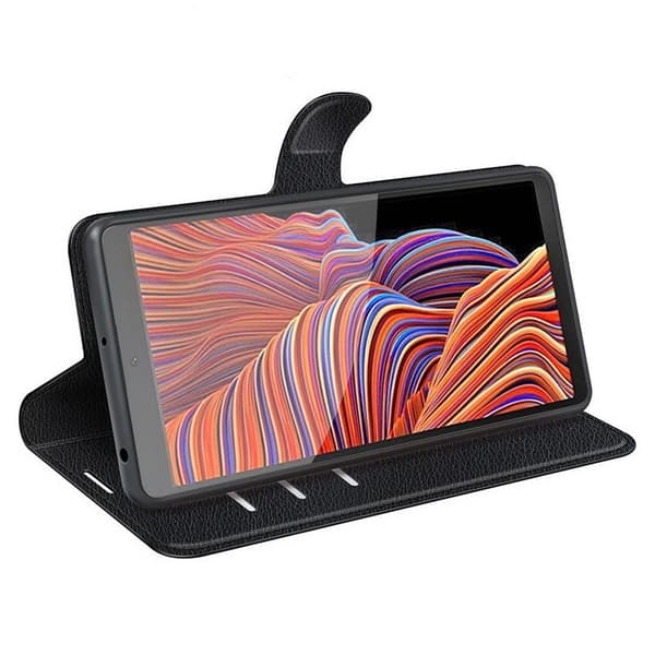 Pung etui Samsung Galaxy XCover 7 - Sort Svart