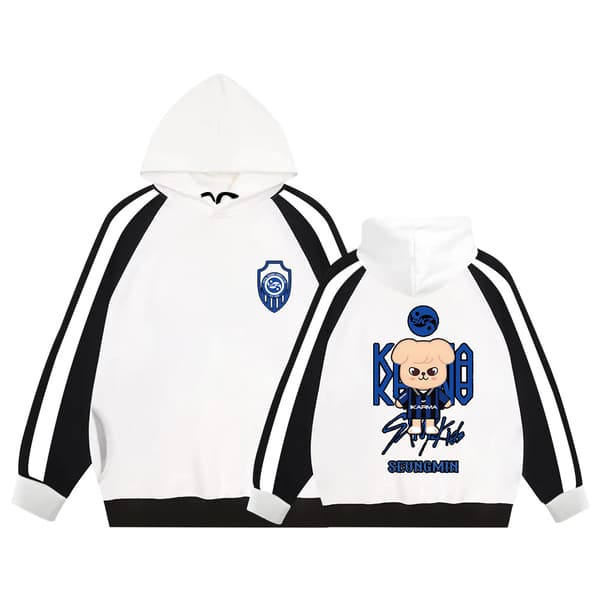 Han Student Tecknad Jacka Sidoficka Tröja Kvinnor Vinter Wolf - Fleece Lined XL