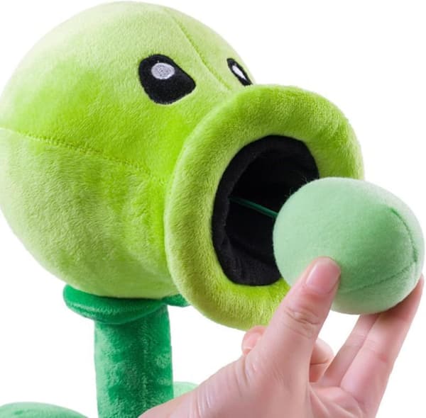 inch Planter VS Peashooter Zombies Plyslegetøj PVZ 1 2 Udstoppede bløde dukker Ball Pea legetøj