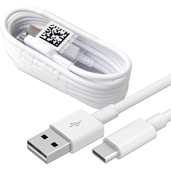 Hurtigoplader Type C, til Samsung oplader Android telefon USB-C opladning