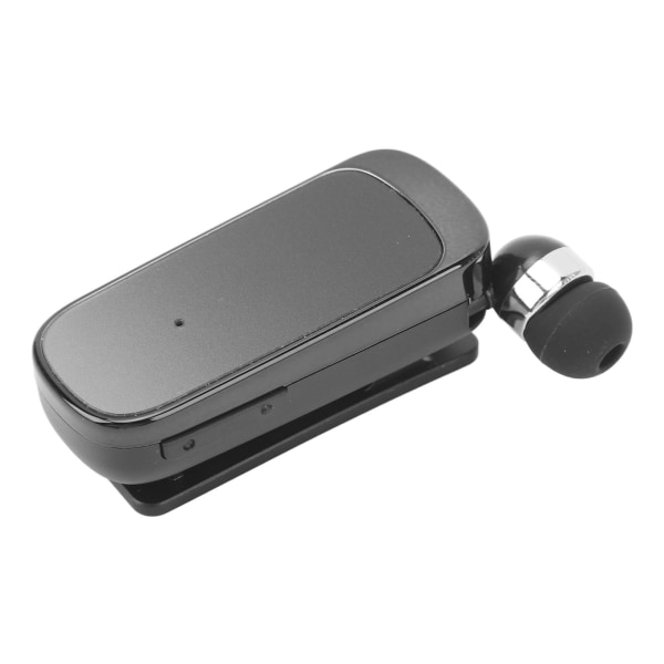 Retractable langattomat kuulokkeet Bluetooth5.2 Kuulokkeet Clip On Kuuloke Mukava Kuuloke Ulkoiluun Urheiluun Ajo Gradient Musta