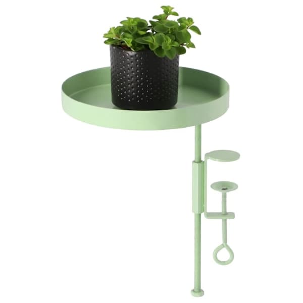 Esschert Design Växtbricka med klämma, rund, grön, M, grön, 600