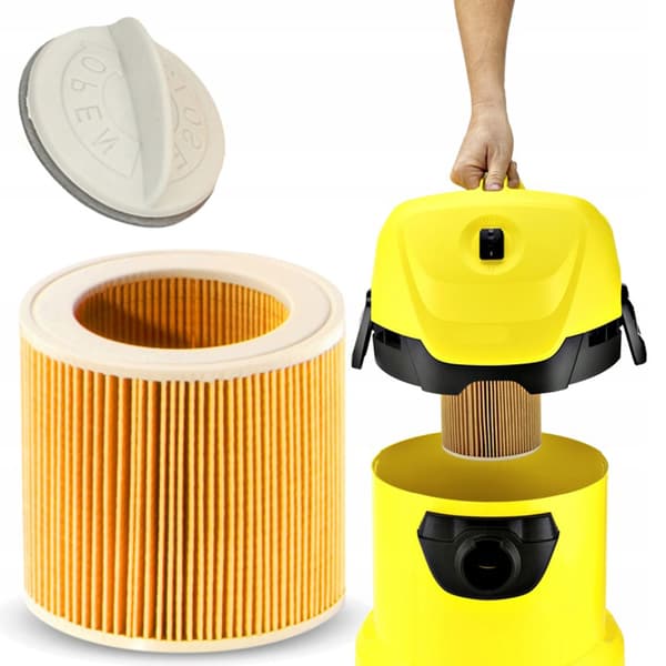 Karcher Wd3/Wd2 Vacuum Cleaner Bags And Filter Set 10X Synthetic Microfiber