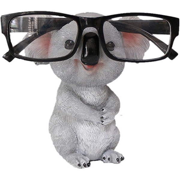 Sød brilleholder Koala brilleholder sjov brilleholder brilletilbehør til dekorativt skrivebord/hjem/kontor