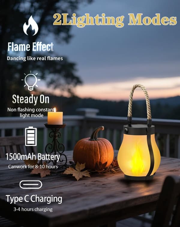 Solar lights for outdoor use - Solar garden lighting - Solar lantern