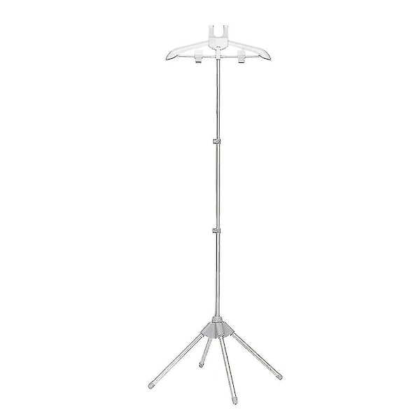 Steamer stand - Folding telescopic clothes steamer stand, Hanger for steaming clothes, Steamer rack for clothes