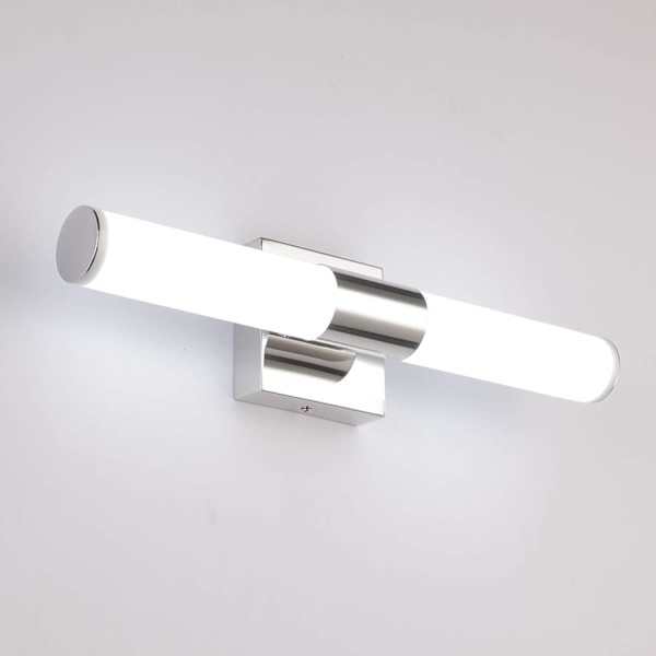 Badrumsskåpsbelysning, 16W Krom LED Spegellampor