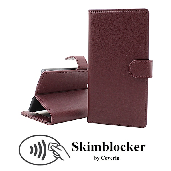 Skimblocker Doro 8110 / 8210 Lommeboketui Lila