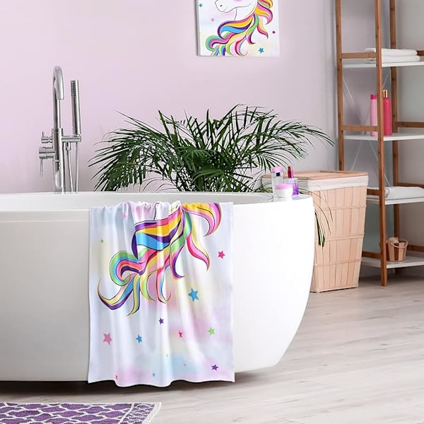 Yksisarvinen rantapyyhe - 70 x 150 cm
