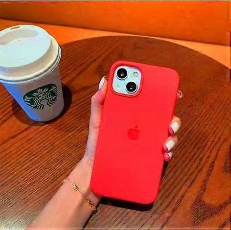 iPhone 12 ja iPhone 12 Pro silikonikuori MagSafella – (Product) Red