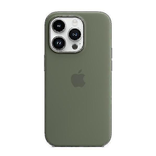 Silikondeksel for iPhone 14 Pro - ya01 Olive