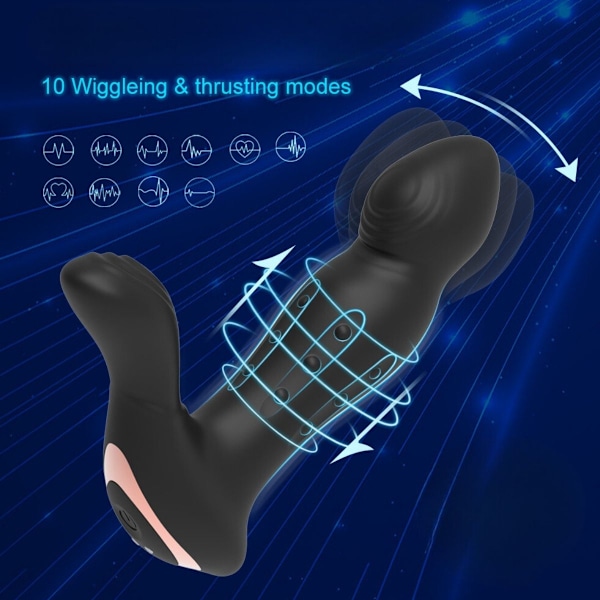 Intimia Peristaltisk Prostata Anal Vibrator