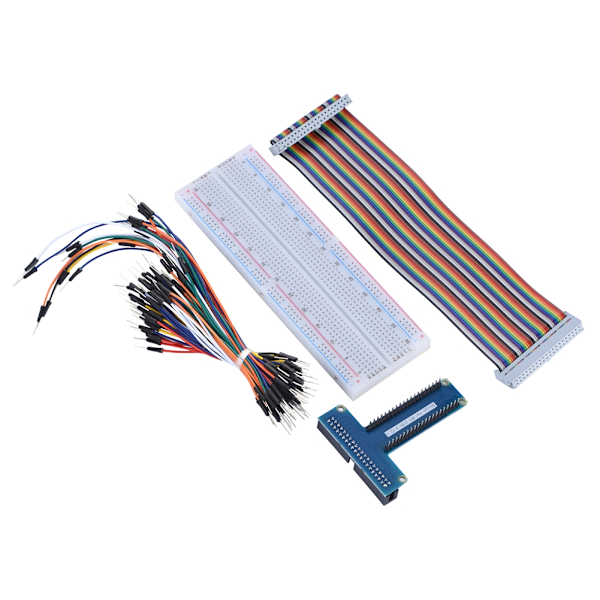 T-typ GPIO Expansionskort för Raspberry Pi 1B+/2B/3b BreadBoard GPIO Kabel Jumperkabel