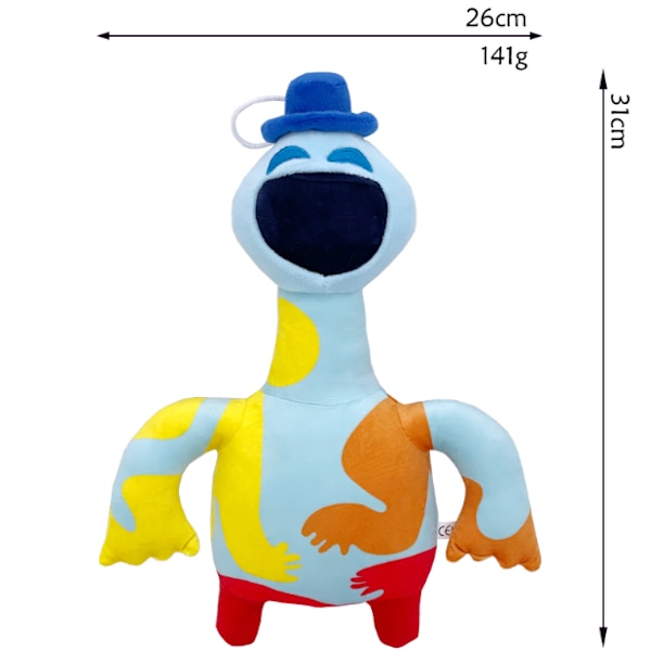 Nightmare Critters Plyschleksak Yarnaby Gosedjur Poppy Playtime Dockor Barnpresent Rubber Man