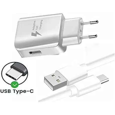 Lader - Samsung - Galaxy A14 4G - Hurtiglading 3A - USB-Type C-kabel - Ultrakraftig Vit