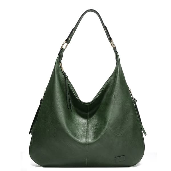 Dame Skuldertaske Stor Kapacitet Tote Shopper Håndtaske Brun