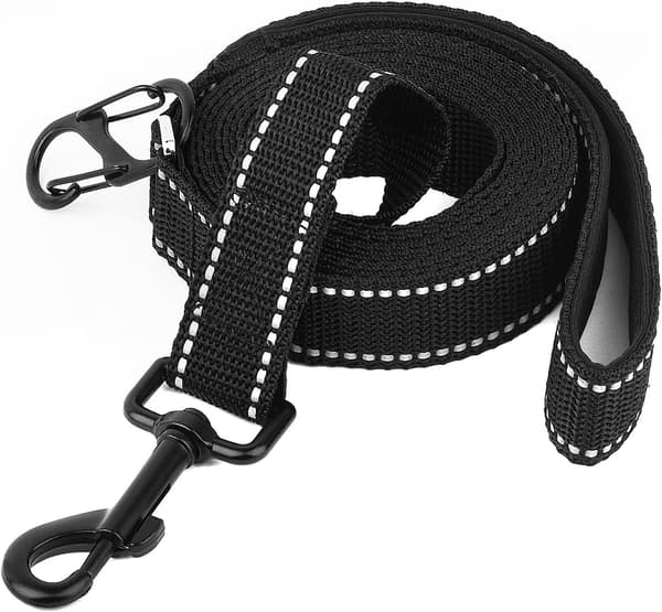 Hundkoppel - 10 m hundkoppel, träningskoppel med handtag för hundar, reflex