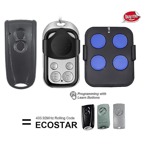 Hormann Ecostar Rse2 Rsc2 433mhz Fjärrkontroll Rullkod Ecostar Rsc2-433 Rse2-433 Mhz Fjärrkontroll Med Batteri