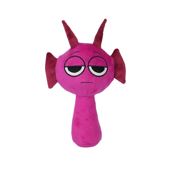 Sprunki Plysjleker, Skrekkspill Plysjleker for Fans, Myk Utstoppet Dyrepute Figur Dukke Jule Bursdagsgaver for Voksne Barn - Perfekt Rose Red