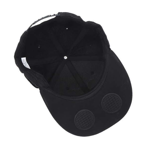 Hatt med Bluetooth högtalare 32,8 fot trådlös räckvidd Justerbar Bluetooth hatt med 3 knappar för fitness