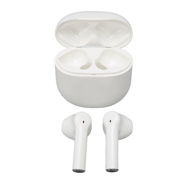 Bluetooth hörlurar Klara lätta, binaurala trådlösa hörlurar med case för Sports Daily White