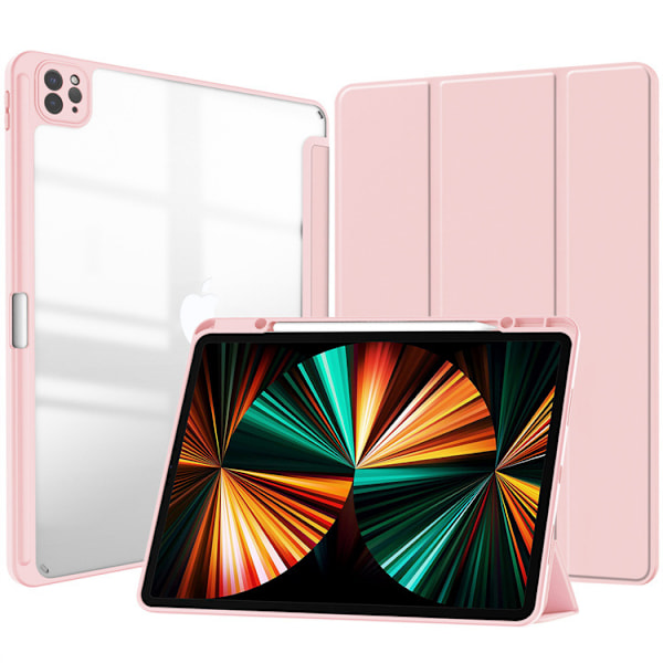 Fodral för iPad Air 5:e generationen 2022/iPad Air 4:e generationen 2020 10,9 tum, Trefaldigt stativfodral med pennhållare